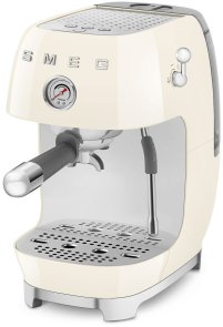Ріжкова кавоварка Smeg Style Aesthetic Cream Glossy Finishing (ECF03CREU)