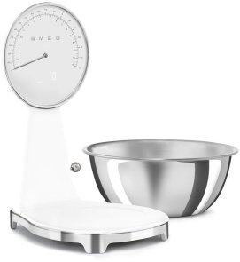 Ваги кухонні Smeg Style Aesthetic Glossy White (KSF01WHWW)