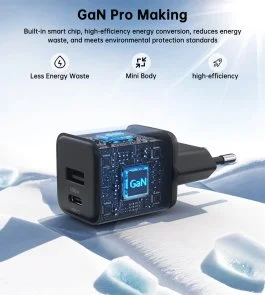 Фото: Зарядний пристрій Choetech PD5012 30W Black (PD5012-EU-BK) № 7 | KTC