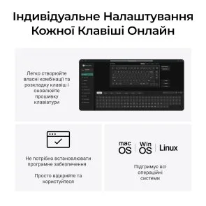 Фото: Клавіатура Keychron V1 8K Keychron Super Red Switch RGB Black (V1W-D1-UA) № 12 | KTC