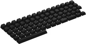 Фото: Набір кейкапів Hator OMA Profile PBT Keycap Set US/UA ANSI/ISO Black (HTS500) № 2 | KTC