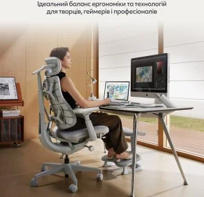 Фото: Крісло LiberNovo Omni Space Gray (CP-GW-0000015-00-00) № 16 | KTC
