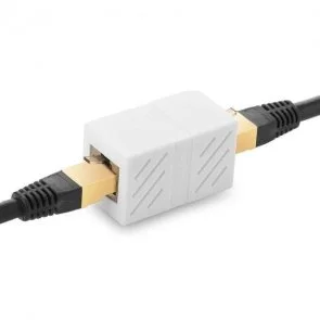 Фото: Розетка-з'єднувач UGREEN NW114 Cat7 Cat6 Cat5e RJ-45 White (20311) № 4 | KTC