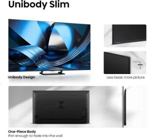 Фото: Телевізор ULED MiniLED Hisense 100U7SE (Smart TV, Wi-Fi, 3840x2160) № 7 | KTC