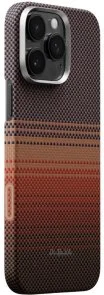 Фото: Чохол Pitaka for Apple iPhone 16 Pro - Tactile Woven Sunset PitaTap (KI1602SU) № 2 | KTC