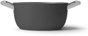 Фото: Каструля Smeg 50S Retro Style 5.4L Black Matte (CSF2412BLM) № 9 | KTC