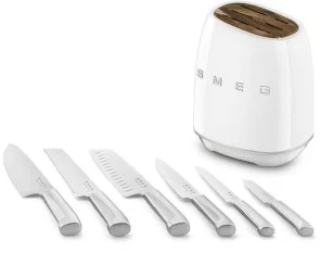 Фото: Набір ножів Smeg Retro Style White (KBSF02WH) № 5 | KTC