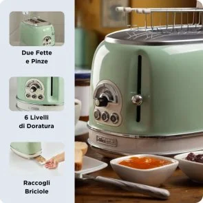 Фото: Тостер Ariete 155 Green with heating grid (00C015504AR0) № 3 | KTC