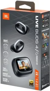 Фото: Навушники JBL Live Buds 4 Black (JBLLIVEBUDS4BLK) № 10 | KTC