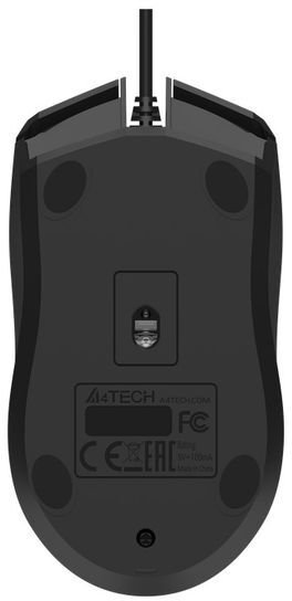 Миша A4tech OP-750S Black (OP-750S USB (Black))