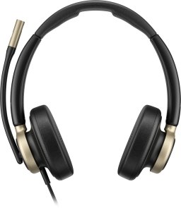 Гарнітура накладна Poly Mission 825 Stereo USB Wired, Black
