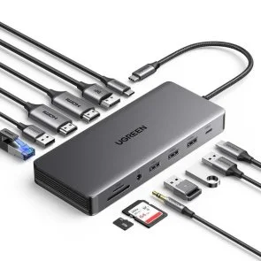 Фото: USB-хаб UGREEN CM681 13in1 Grey (15978) № 2 | KTC