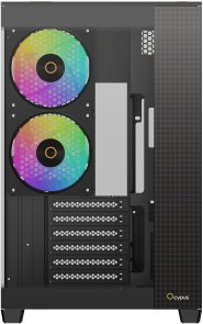 Корпус Ocypus Delta C74 ARGB Black with window (DELTA-C74-BKD200XX-GL)