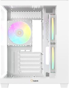 Корпус Ocypus Gamma C54 ARGB White with window (GAMMA-C54-WHD300XX-GL)