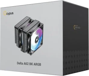 Фото: Кулер для процесора Ocypus Delta A62 BK ARGB (DELTA-A62-BK2NAWN00X-GL) № 9 | KTC