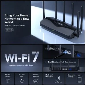 Фото: Wi-Fi Роутер Mercusys MR47BE № 3 | KTC
