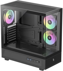 Корпус Gamemax NEX C51 Black with window (NEX C51 BK)