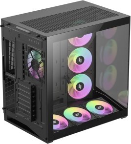 Корпус Gamemax NEX C56 Black with window (NEX C56 BK)