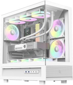 Корпус Gamemax NEX C51 White with window (NEX C51 WH)