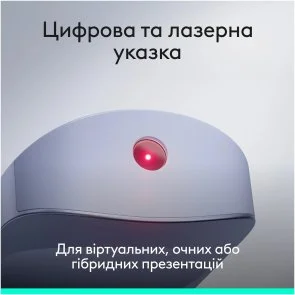 Фото: Презентер Logitech Spotlight 2 Light Lilac (910-007673) № 8 | KTC