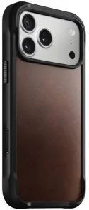 Фото: Чохол Nomad for Apple iPhone 17 Pro - Rugged Leather Horween Rustic Brown (NM011819858) № 2 | KTC