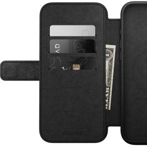 Чохол Nomad for Apple iPhone 16 Pro - Modern Leather Folio Black (NM01680185)