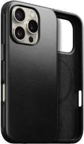 Фото: Чохол Nomad for Apple iPhone 16 Pro - Modern Leather Black Horween (NM01694885) № 2 | KTC
