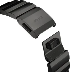 Фото: Ремінець Nomad for Apple Watch 46/49mm - Steel Graphite Hardware Graphite (NM1A41BXS0) № 9 | KTC
