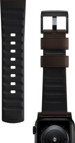 Ремінець Nomad for Apple Watch 46mm/49mm - Active Band Pro Black Hardware Classic Brown (NM1A4MBNW0)