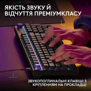 Фото: Клавіатура Logitech G316 X 98 Tactile ENG/UKR USB Black (920-014205) № 6 | KTC
