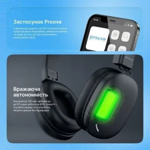 Фото: Навушники Proove Symphony Neo APP White/Gray (HPSN0001AP31) № 10 | KTC