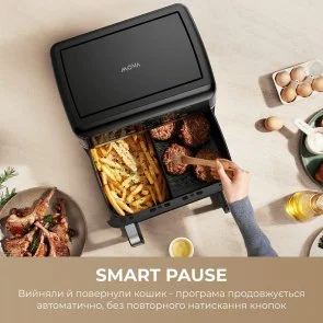 Фото: Мультипіч Mova AeroChef FD20s Pro Black (AF-5518ATB-S) № 10 | KTC