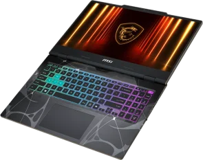 Фото: Ноутбук MSI Cyborg A15 AI B2HWFKG-233XUA Translucent Black - 15.6" IPS 144 Гц / AMD Ryzen 5 / 240 / DDR5 16 ГБ / PCI-E SSD 512 ГБ / GeForce RTX 5060 № 3 | KTC