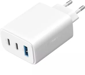 Фото: Зарядний пристрій Proove Silicone Power 2 67W White (WCSP26120002) № 4 | KTC