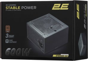 Блок живлення 2E 600W Stable Power ATX3.1 (2E-ST600BR-120)