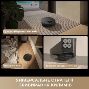 Фото: Робот-пилосос Dreame Bot Matrix 10 Pro Black (RLM61HE-Bl) № 12 | KTC