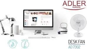 Фото: Вентилятор Adler AD 7302 White (AD7302) № 9 | KTC