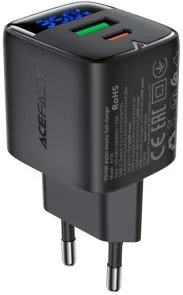 Фото: Зарядний пристрій Acefast A116 GAN 35W Black (6974316284468) № 2 | KTC