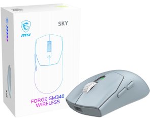 Миша MSI Forge GM340 Wireless Sky (S12-4301770-HH9)