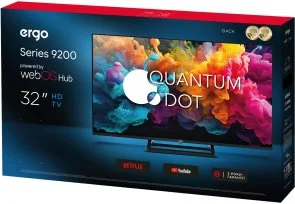 Фото: Телевізор QLED Ergo 32WHQ9200 (Smart TV, Wi-Fi, 1366x768) № 8 | KTC