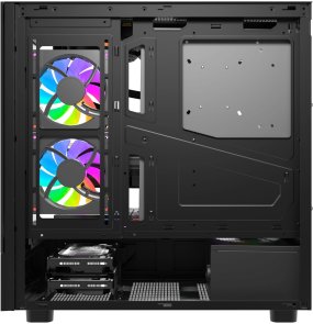 Корпус DARKFLASH DS950V Black with window (DS950V BLACK)