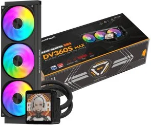 Фото: Система рідинного охолодження DARKFLASH DV360S Max Black (DV360S MAX BLACK) № 6 | KTC