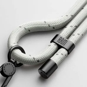 Фото: Ремінець для смартфона ArmorStandart Rope Black GlowWhite with Clear Holder (ARM86565) № 2 | KTC