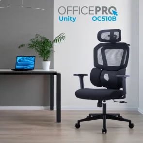Фото: Крісло OfficePro Unity OC510B Black № 6 | KTC