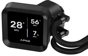 Фото: Система рідинного охолодження APNX LC1-D 360 Black (APLA-SV36117.11) № 11 | KTC