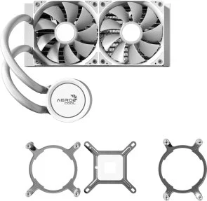 Фото: Система рідинного охолодження AeroCool Abyss L240R White (ACLA-AB24117.21) № 5 | KTC