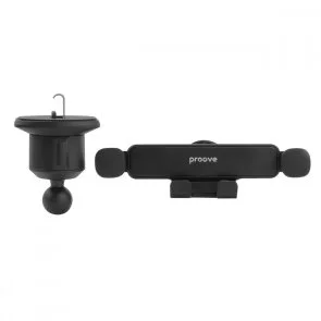 Фото: Кріплення для мобільного телефону Proove Gravity Lite Air Outlet Car Mount Black (CHGL00000001) № 4 | KTC