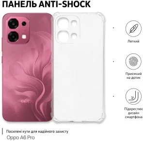 Фото: Чохол BeCover for Oppo A6 Pro - Anti-Shock Clear (715704) № 4 | KTC
