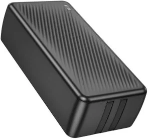 Фото: Батарея універсальна BOROFONE BJ57B Graceful 30000mAh 22.5W Black with built-in cables Lightning / Type-C (6941991116469) № 3 | KTC