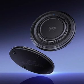 Бездротовий зарядний пристрій Borofone BQ40 Crown, 15W, Black
